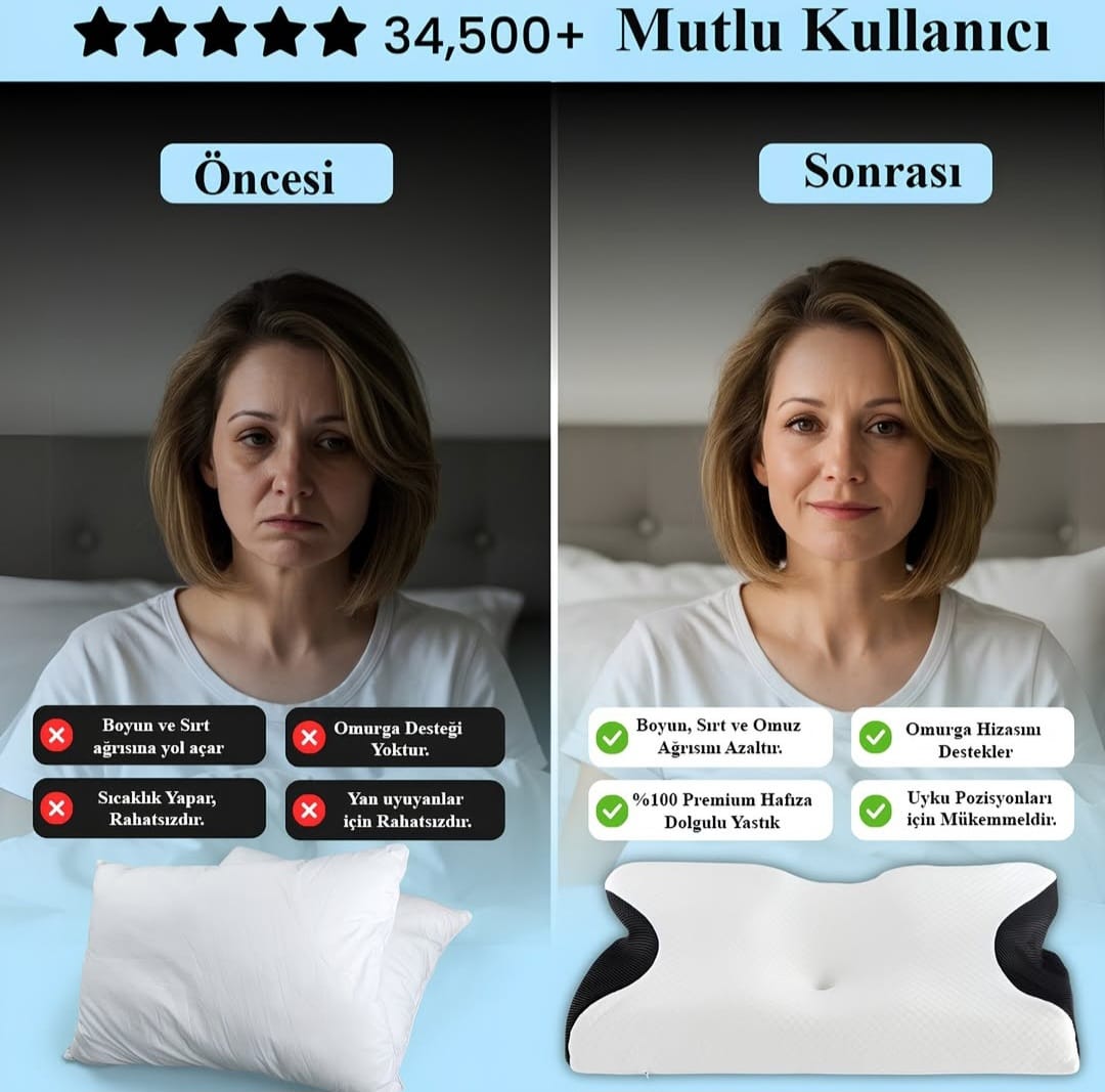 ViscoLux Ergonomik Visco Yastık